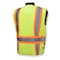 Radians Hi-Vis Reversible Bomber Jacket, Ripstop Polyester, Class Type R Class 3 Hi-Vis Green / Black, M SJ610B-3ZGS-M - alternate 2